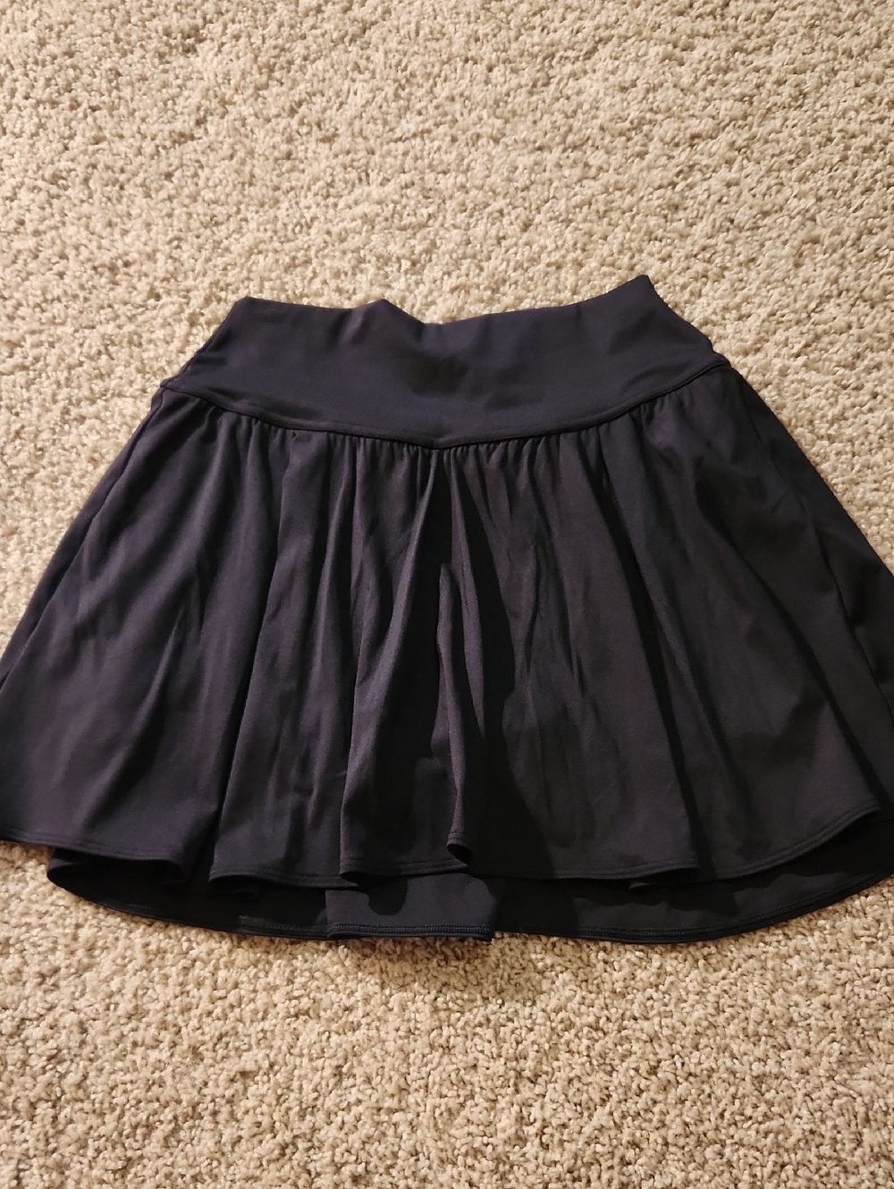 Gilly Hicks Black Circle Skirt